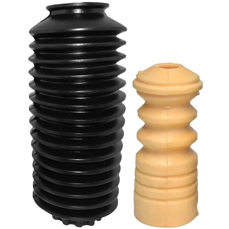 Kit-de-amortecedor-com-batente-e-coifa-para-veiculos-composto-por-pecas-em-borracha-preta-e-amarela--Ideal-para-suspensao-