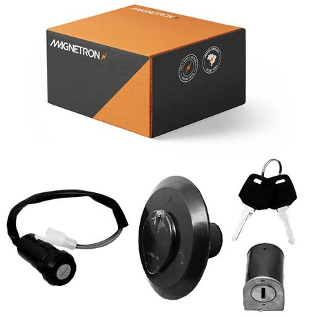 Conjunto Trava Chave Ignição Honda CG 125 Cargo Fan 2009 a 2013 Magnetron