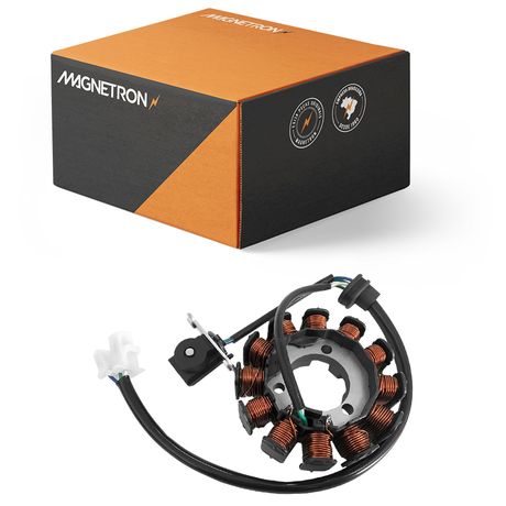 Estator Alternador Com Bobina de Pulso NXR CG 160 Magnetron 90279090