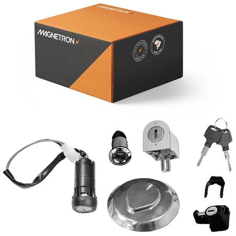Conjunto Trava Chave Ignição Honda CG 125 Titan ES KS KSE 2002 a 2004 Magnetron