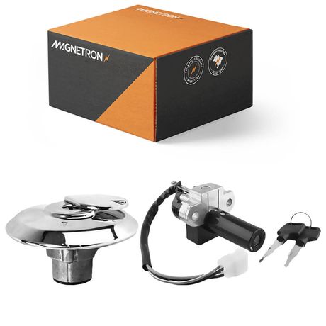 Conjunto Trava Chave Ignição Honda CG 150 Fan ESi 2010 Magnetron 90264120