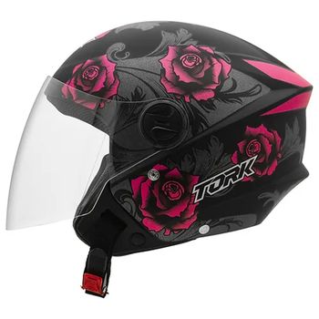 capacete-moto-aberto-pro-tork-new-liberty-3-flowers-rosa-preto-brilhante-tam-58-hipervarejo-1