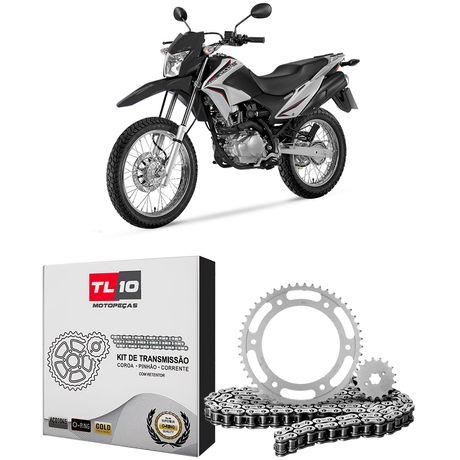 kit-relacao-transmissao-moto-honda-nxr-150-bros-2006-a-2008-tl10-ktro395gold-hipervarejo-1