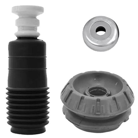 Kit Coxim C/ Rolamento Coifa Batente Dianteiro March Versa 2011 a 2020