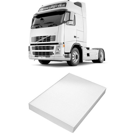 Filtro Cabine Ar Condicionado Volvo FH460 FH500 FH540 2008 a 2024 Wega AKX4016F