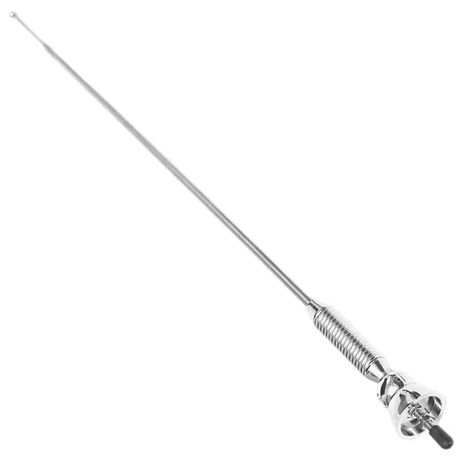 Antena Decorativa Tubarao Cromada SHEKPARTS