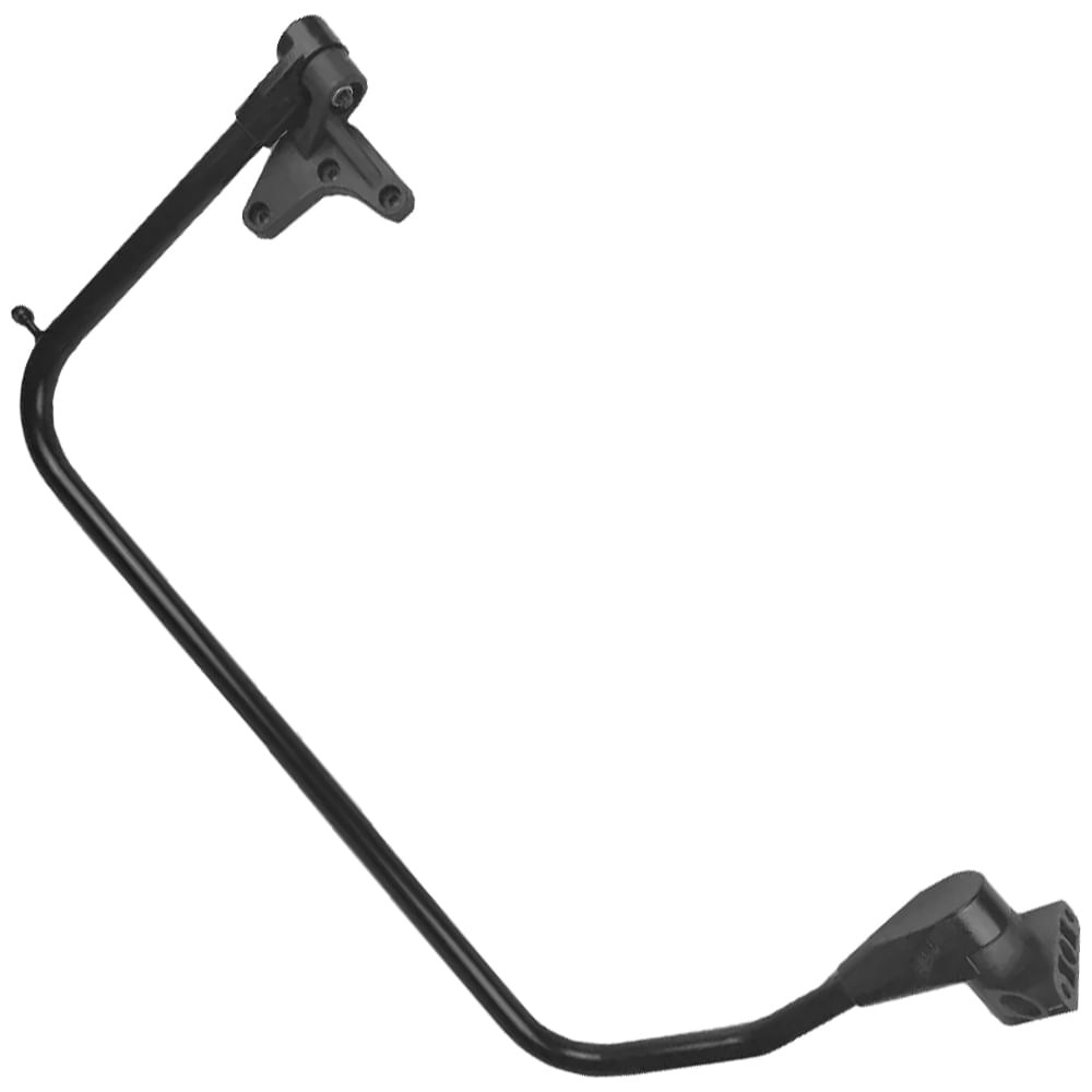 Braço retrovisor direito para Mercedes Axor e Atego 2007, acabamento preto Fabbof