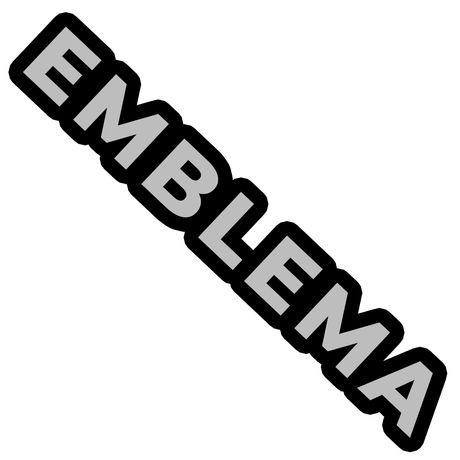 Emblema 2000 Vw 91/96 Felgus