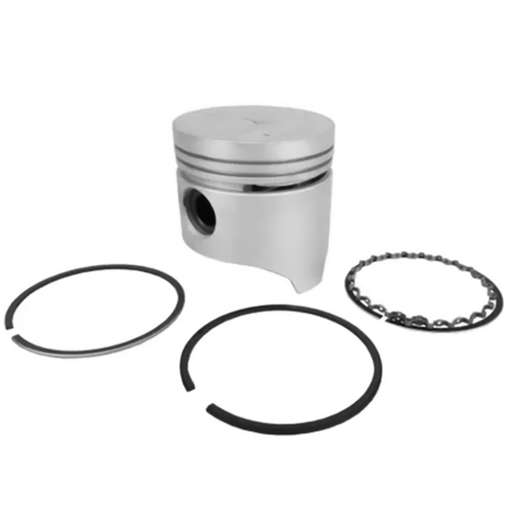 Pistão Mahle 90mm com anéis para motor Mercedes-Benz