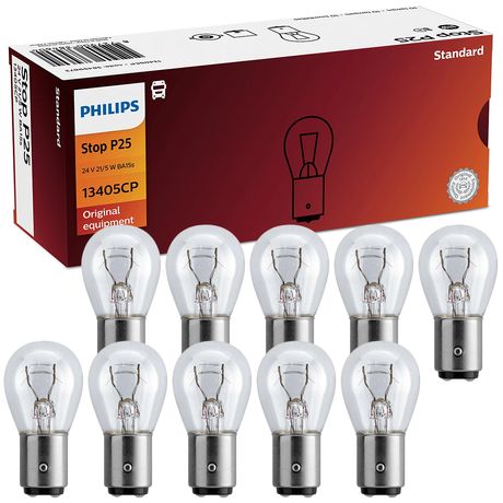 Kit 10 Lâmpada Philips Standard 1176 24v 21/5W