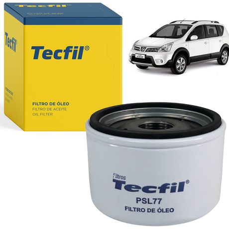 Filtro Óleo Nissan Livina 1.6 16v 2010 a 2014 Tecfil
