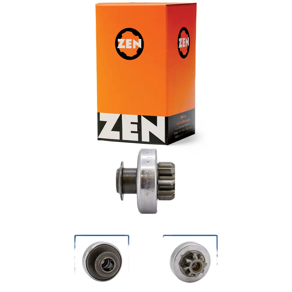 Bendix Part Ford Ka 14/ com embalagem laranja e preta da marca Zen