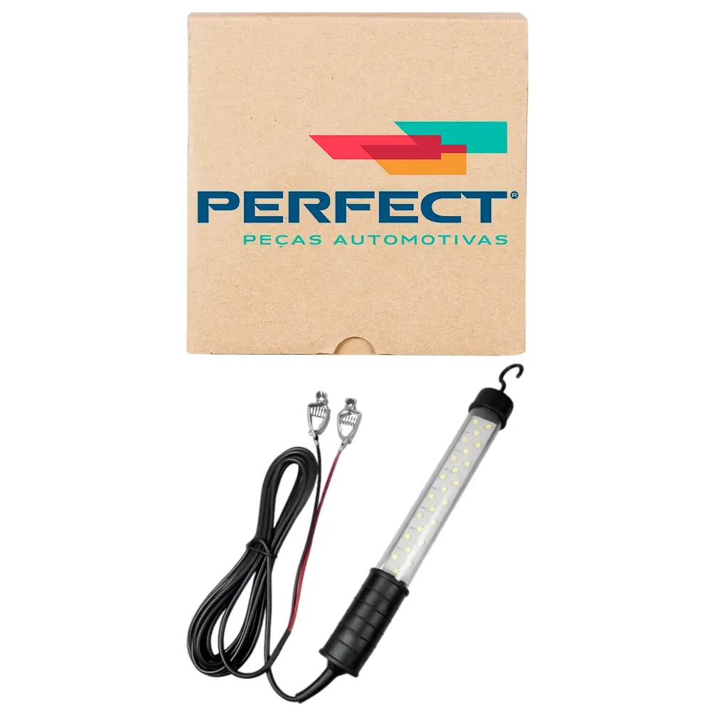 Luminária LED 30 Leds com embalagem FCONFUORTO