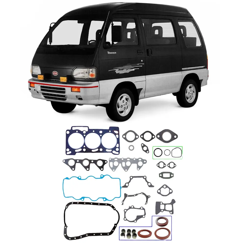 Van Asia Towner com kit de juntas e retentores