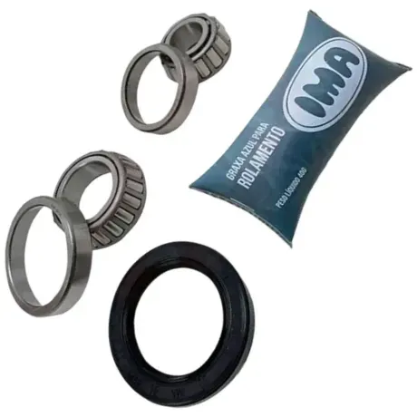 Kit Rolamento Roda Dianteira VW Kombi 75 a 2005 Direito Esquerdo Volkswagen