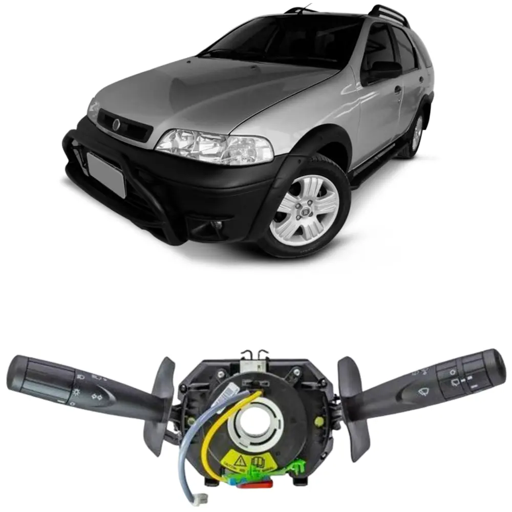 Chave de Seta Fiat Palio/Weekend/Idea 04+ com Sensor Kostal e veículo compatível