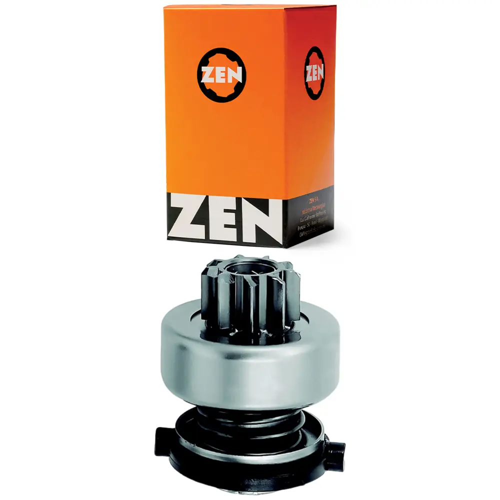 Impulsor de Partida Fiat Siena Punto 1.4 ZEN com embalagem da marca ZEN