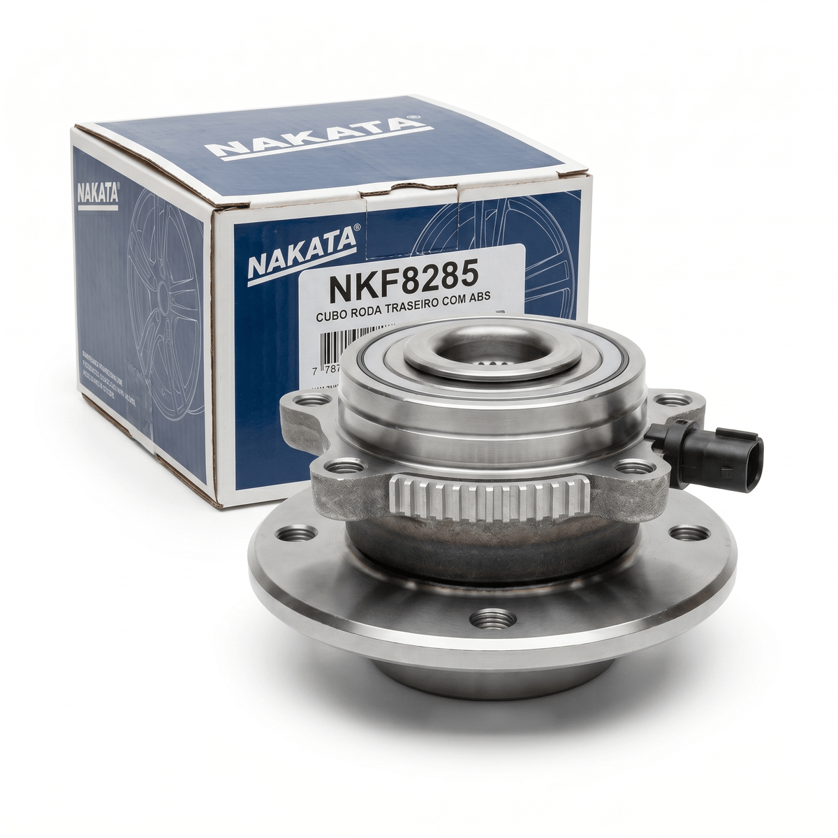 Cubo de Roda NAKATA NKF8285 Traseiro Com ABS 4 Furos Yaris 18/25
