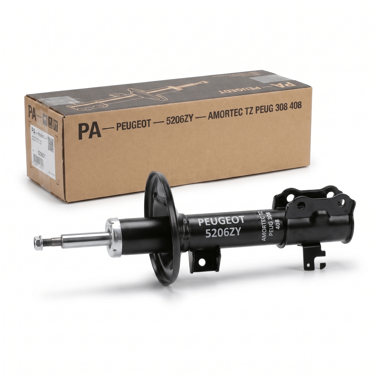 yukuri/6 Amortecedor de Suspensão PEUGEOT 5206ZY Traseiro Pressurizado 308
