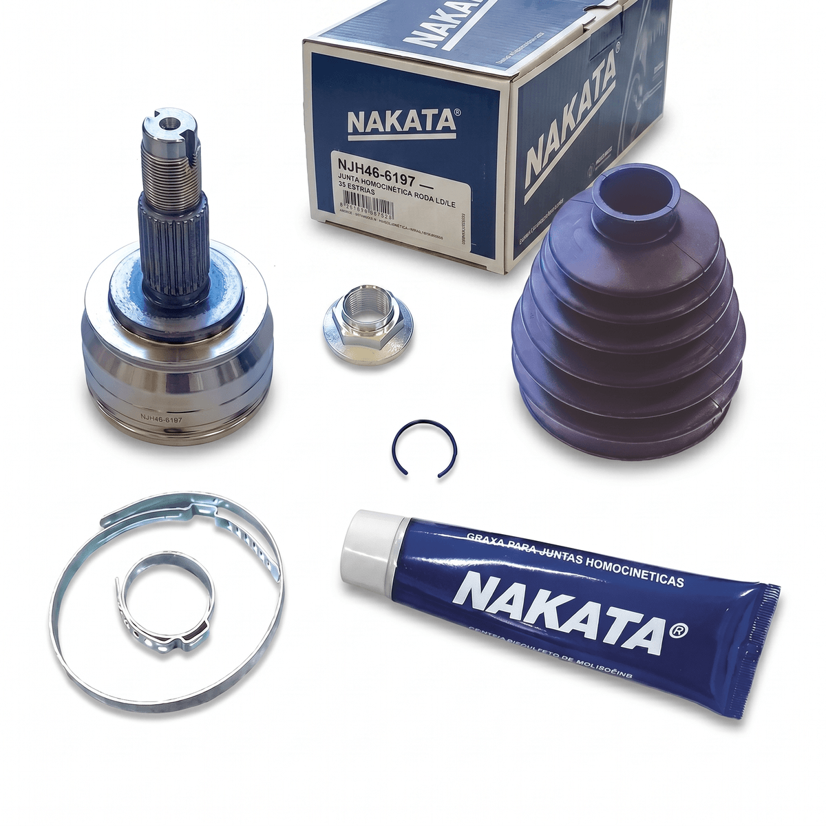 Junta Homocinética NAKATA NJH46-6197 Roda 35x27 Estrias Compass 21