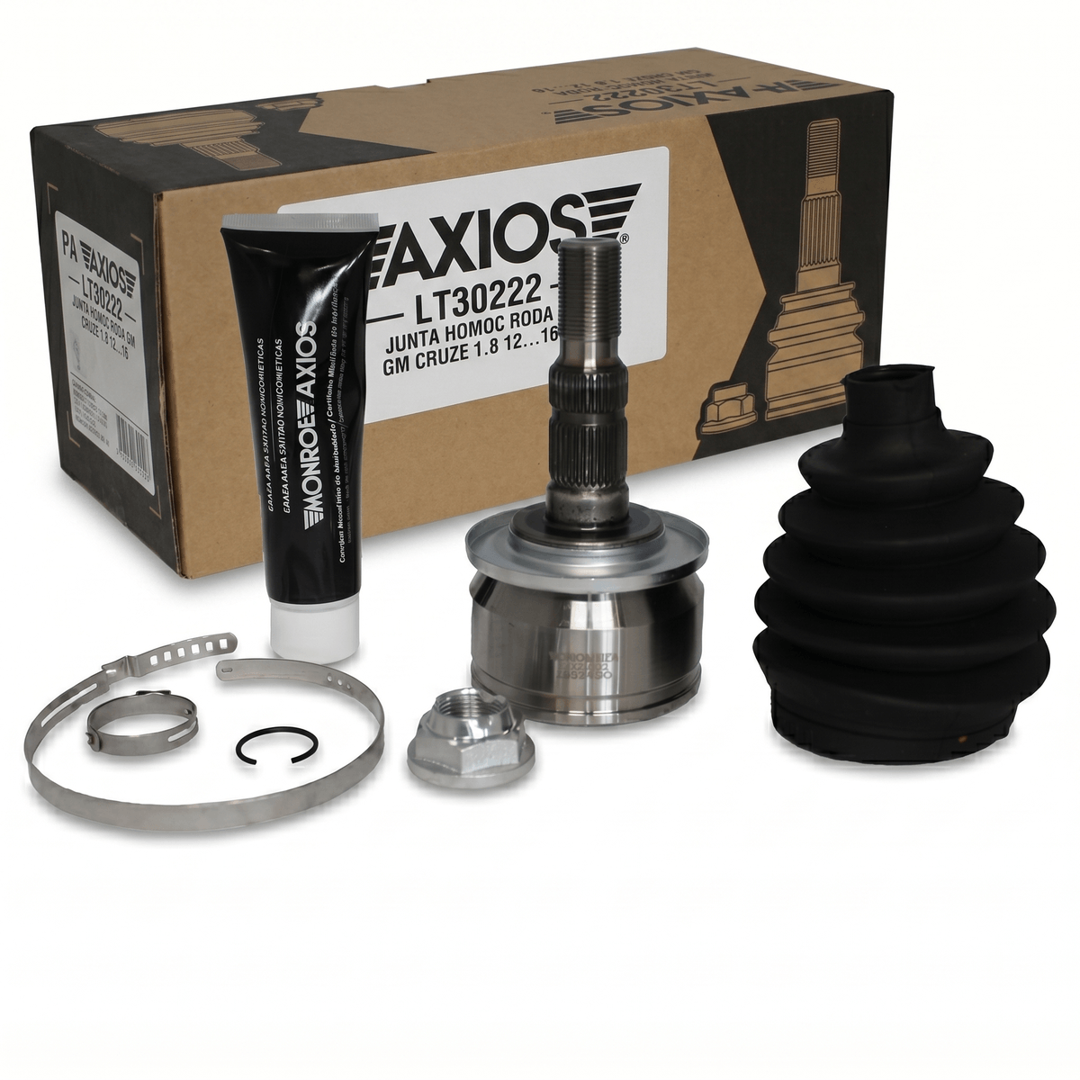 Junta Homocinética AXIOS LT30222 23x33 Estrias Cruze 13/21 - Hiper