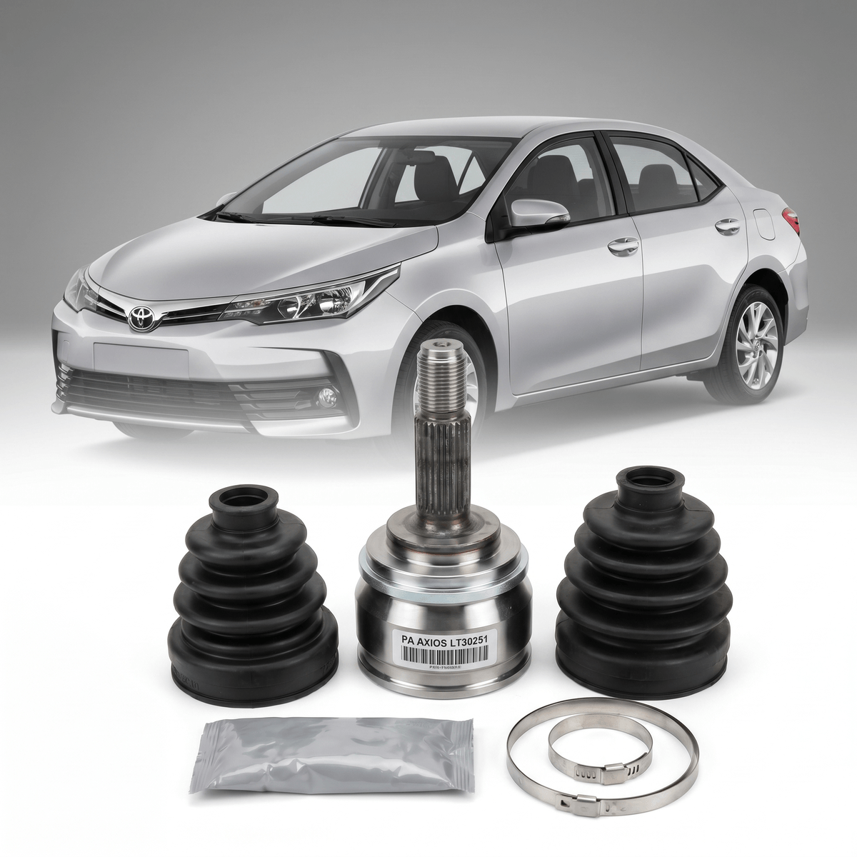 Junta Homocinética AXIOS LT30251 32/26 Estrias c/ ABS Corolla 15
