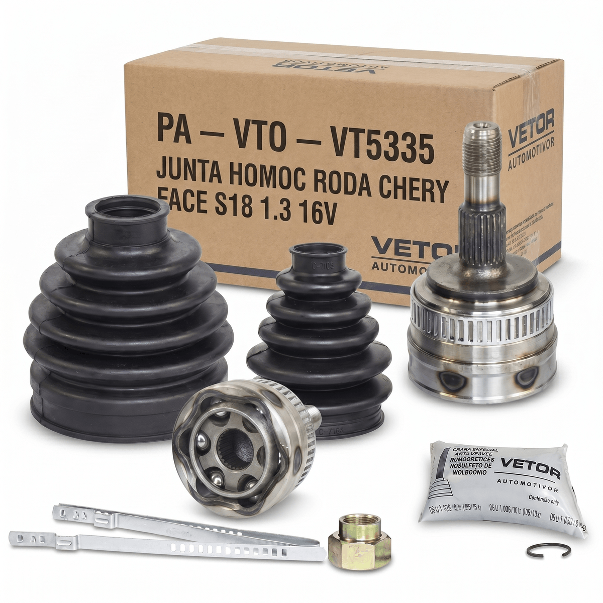 翔 Junta Homocinética VTO VT5335 21x23x43 Dentes ABS Face 10/21 S18