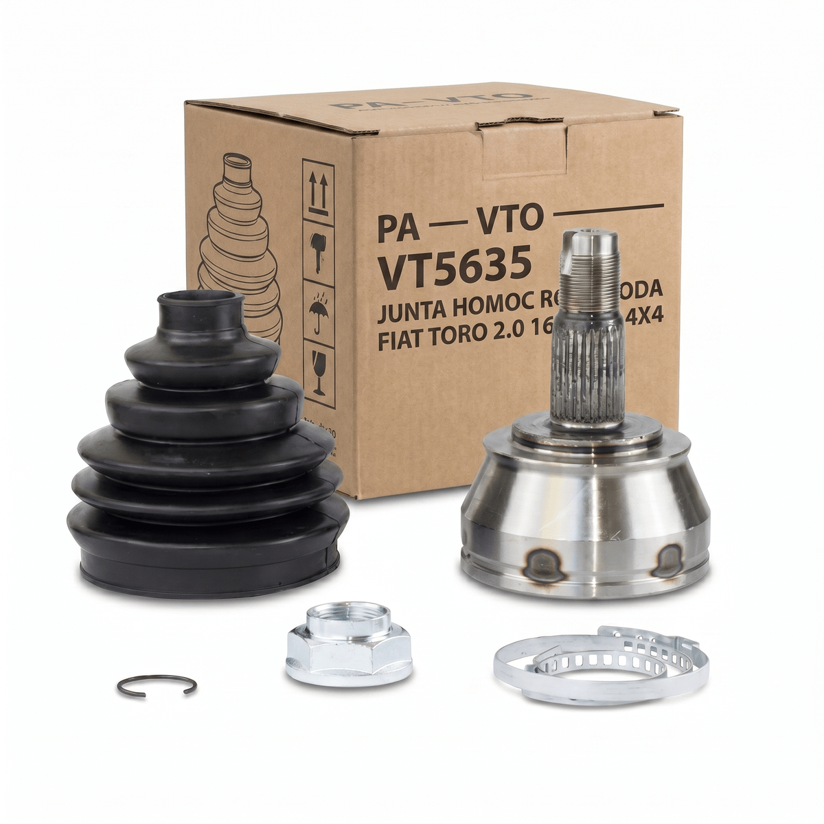 Junta Homocinética VTO VT5635 27x27 Dentes Commander 16/24 Toro 16