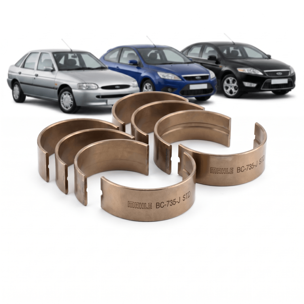 Bronzina de Motor MAHLE BC-735-J STD Mancal STD Escort 97/03 Focus