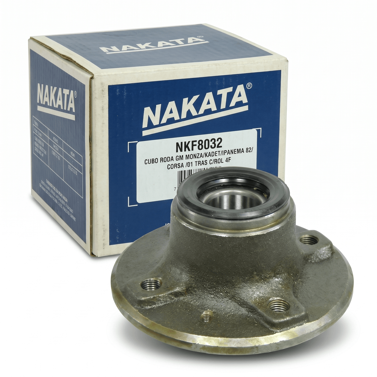 Cubo de Roda NAKATA NKF8032 Traseiro Com Rolamento Kadett 92/98