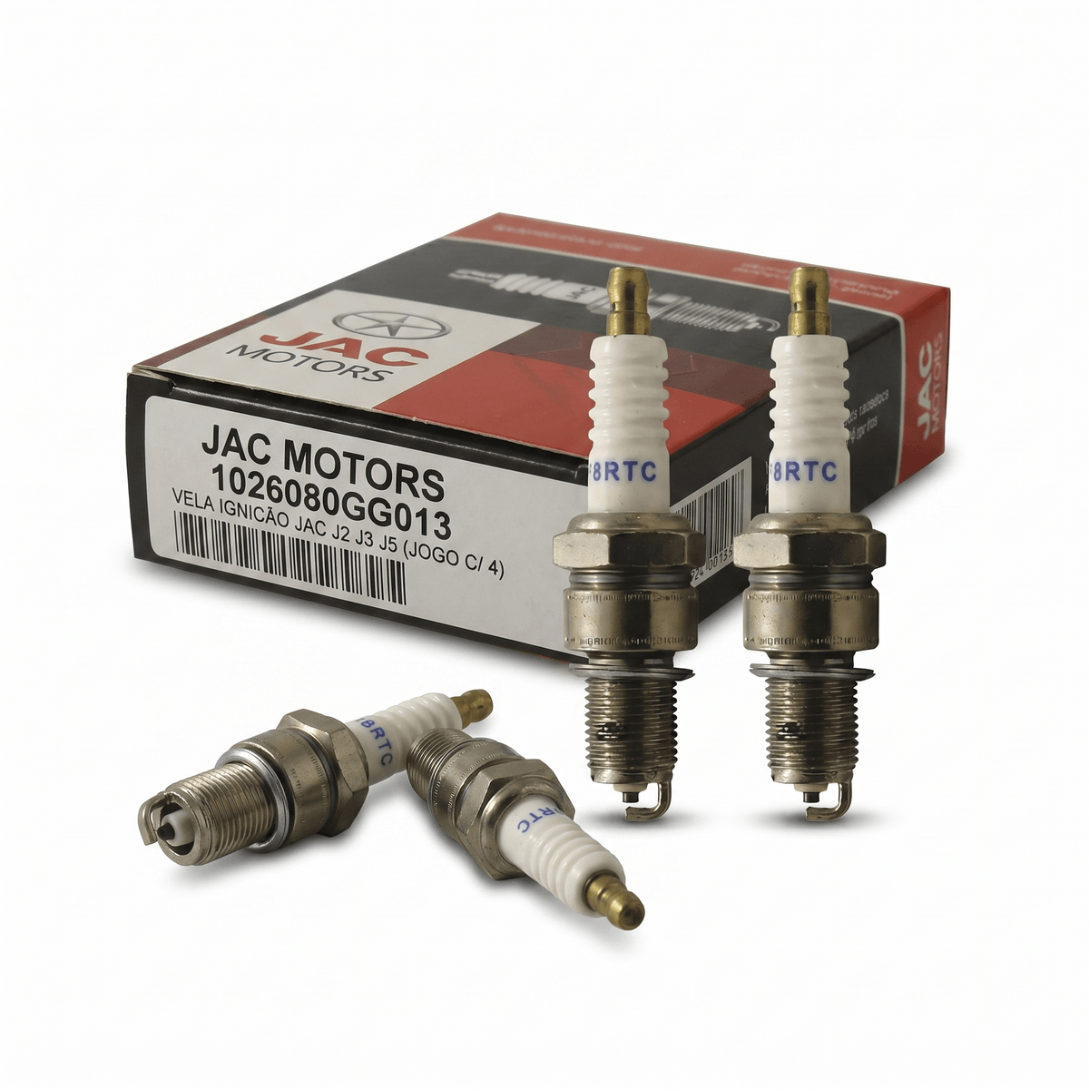 Vela de Ignição JAC MOTORS 1026080GG013 Iridium Jac - Hiper Varejo