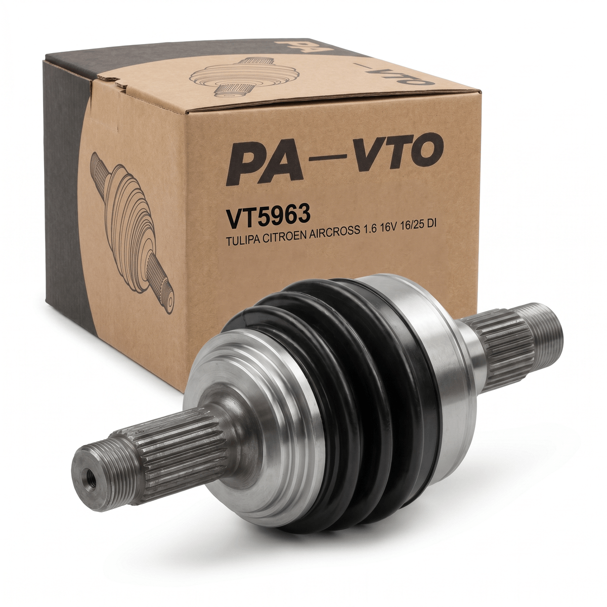 Tulipa VTO VT5963 26x22 Dentes Dir Automático Aircross 16/25