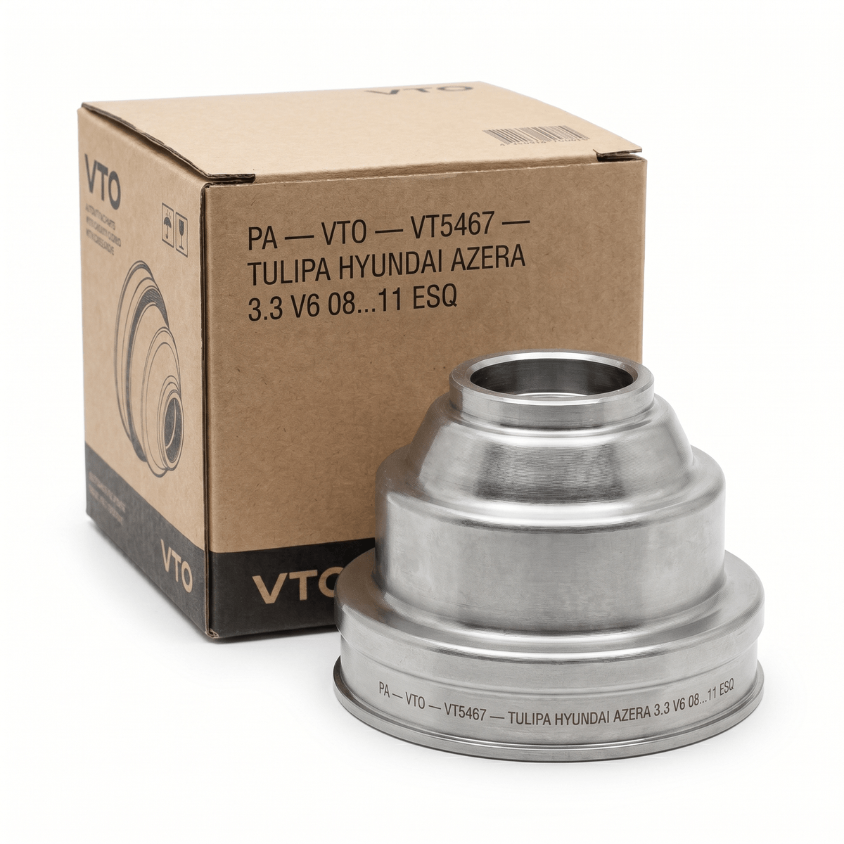 Tulipa VTO VT5467 Esquerdo 35x28 Dentes Azera 08/11 - Hiper Varejo