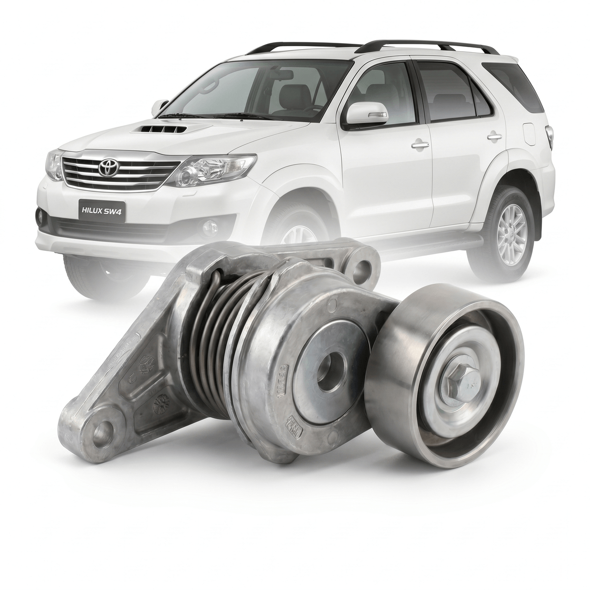『kinta』 Polia e Tensor ZEN 13558 Externo 75mm Largura 32.5mm Hilux 16/26