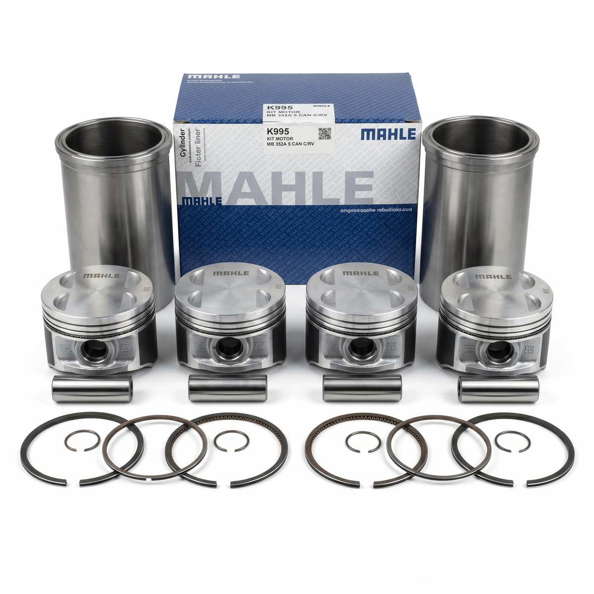メル52787 Kit Motor MAHLE K995 OM352A 5 Canaletas L 1118 87/89 L 1316 75/87