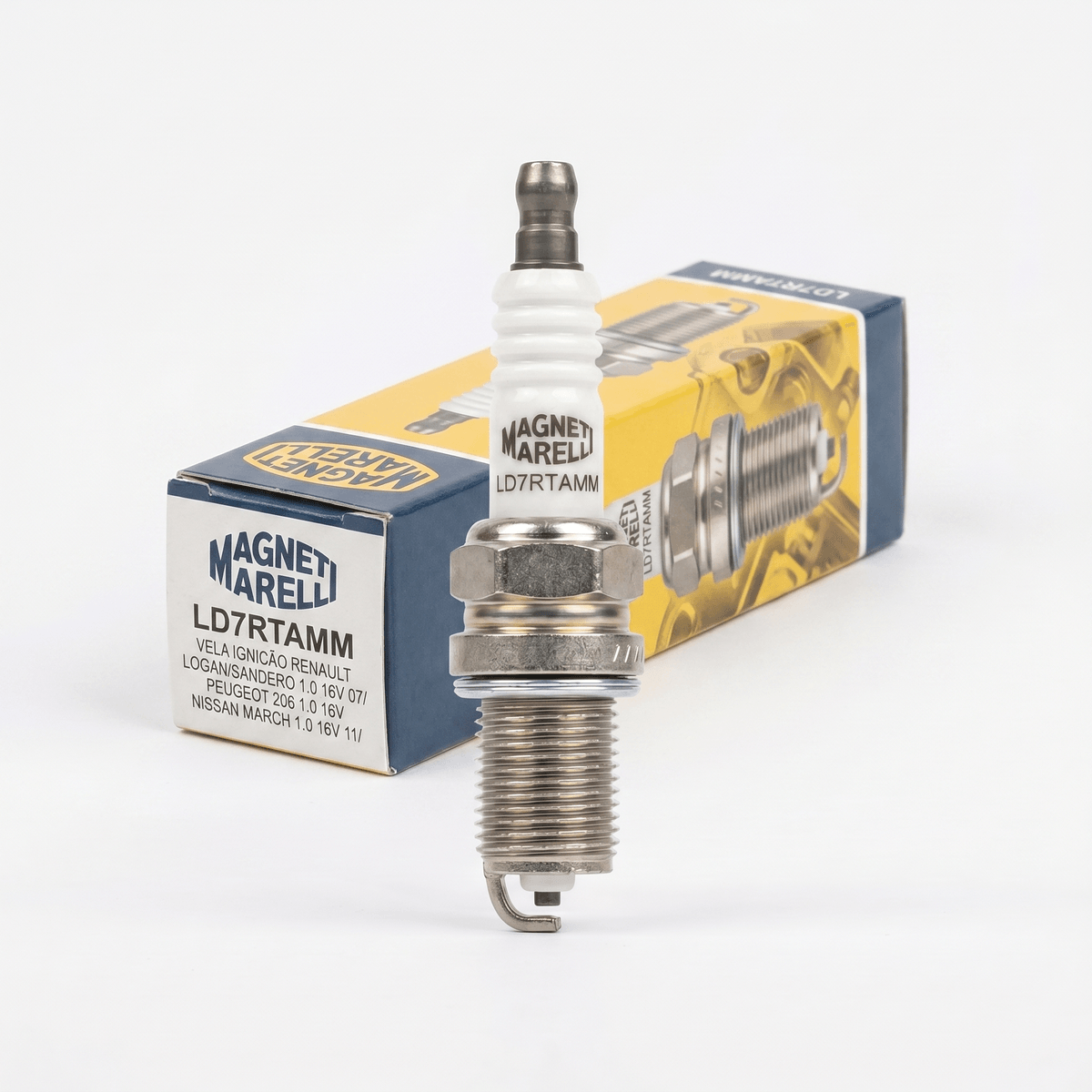 Vela de Ignição MAGNETI MARELLI LD7RTAMM 0.9mm Resistiva 206 01/05