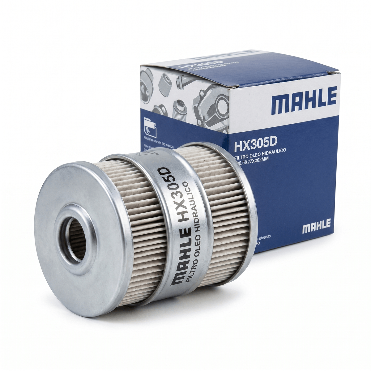 Filtro Arla MAHLE HX305D Óleo Hidráulico 202x126.5mm Corolla 03/08