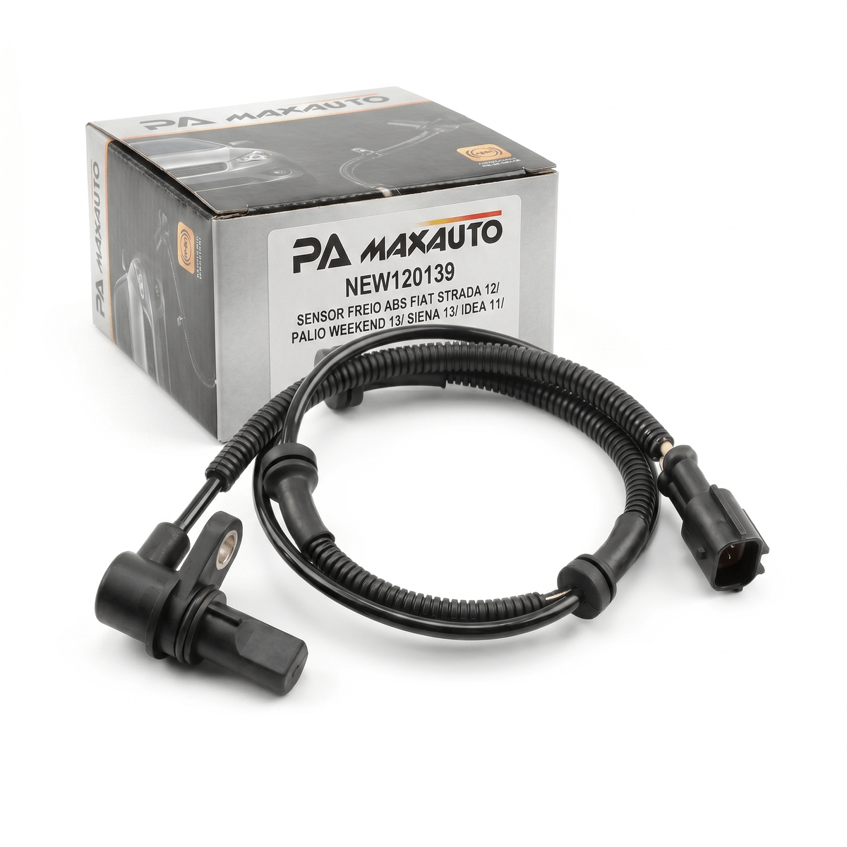 Sensor ABS MAXAUTO NEW120530 Dianteiro Hall Captur 17/24 Duster 11