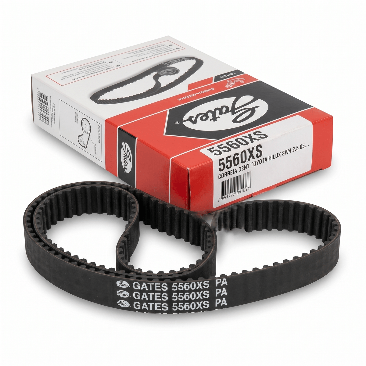TRACK Hx-05 15ポンド Correia Sincronizadora GATES 5560XS 97 Dentes 25mm Hilux 05/15