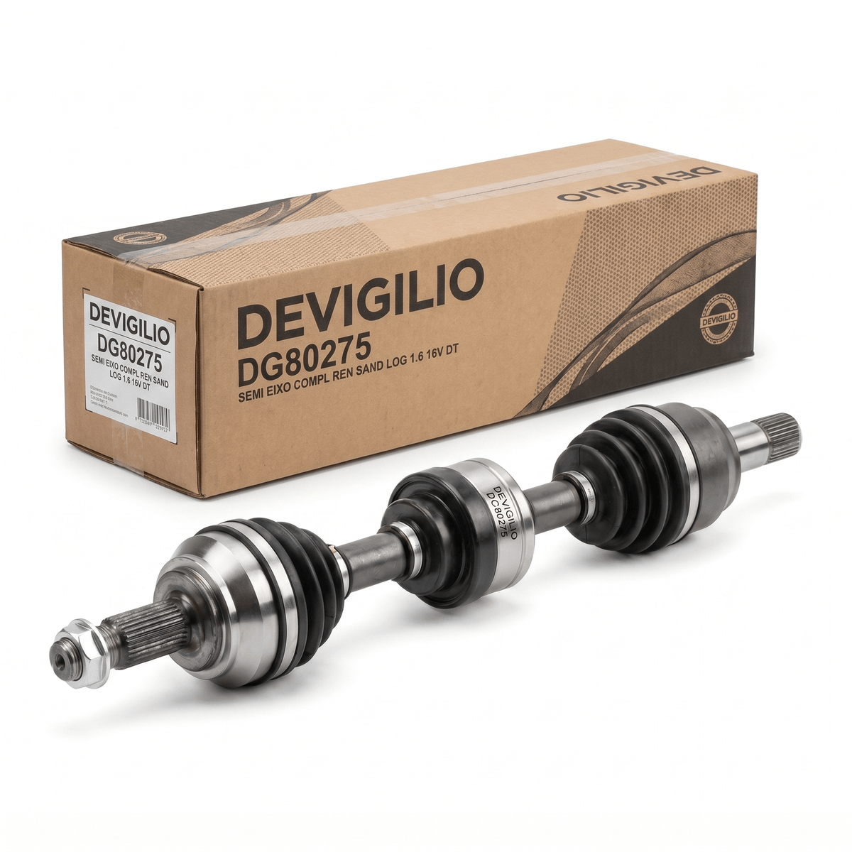 Semi Eixo DEVIGILIO DG80275 905mm 23x26 Estrias Aut Sand Sandero