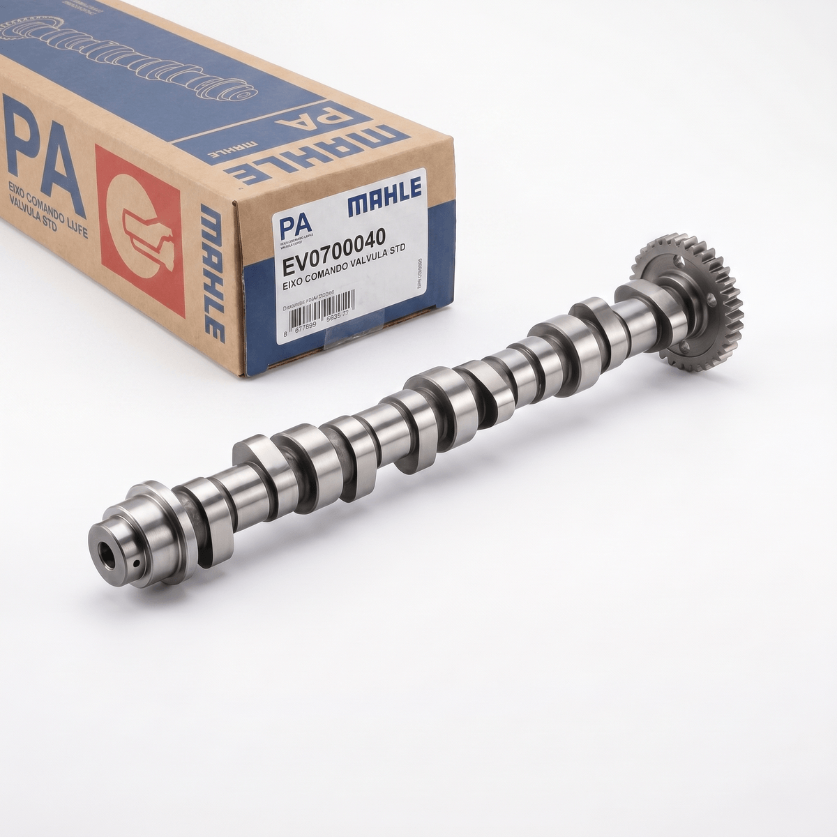 Eixo Comando de Válvula do Motor MAHLE EV0590055 Eixo Comando STD