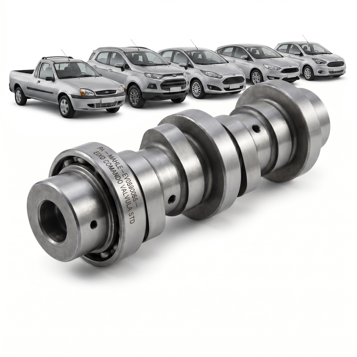 Eixo Comando de Válvula do Motor MAHLE EV0590055 Eixo Comando STD