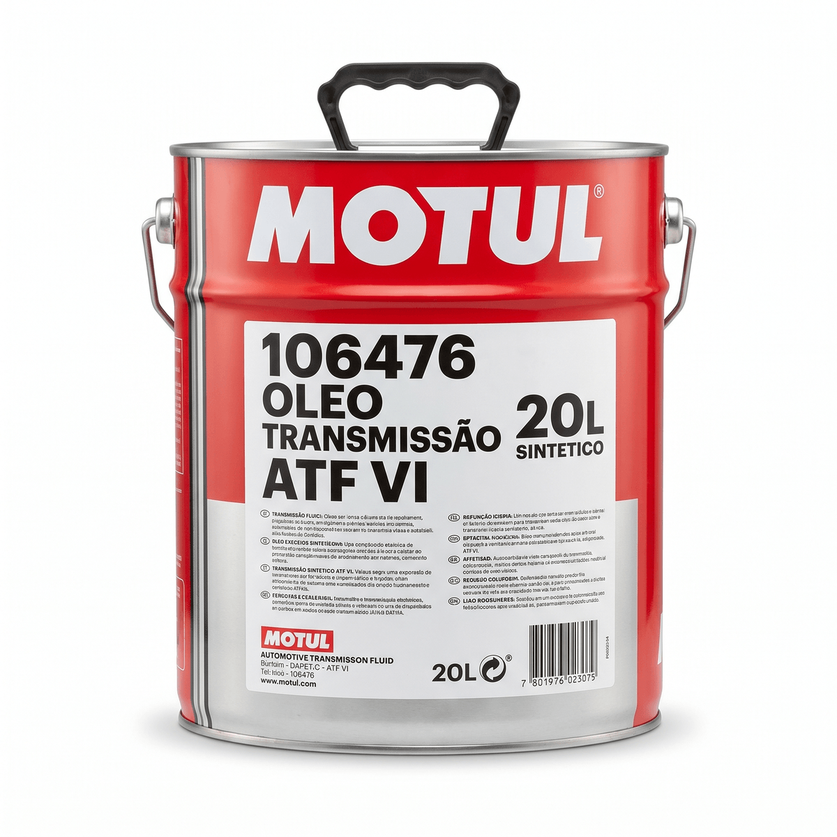 Óleo de Motor MOTUL 106476 Sintético ATF VI 20L Automoveis - Hiper