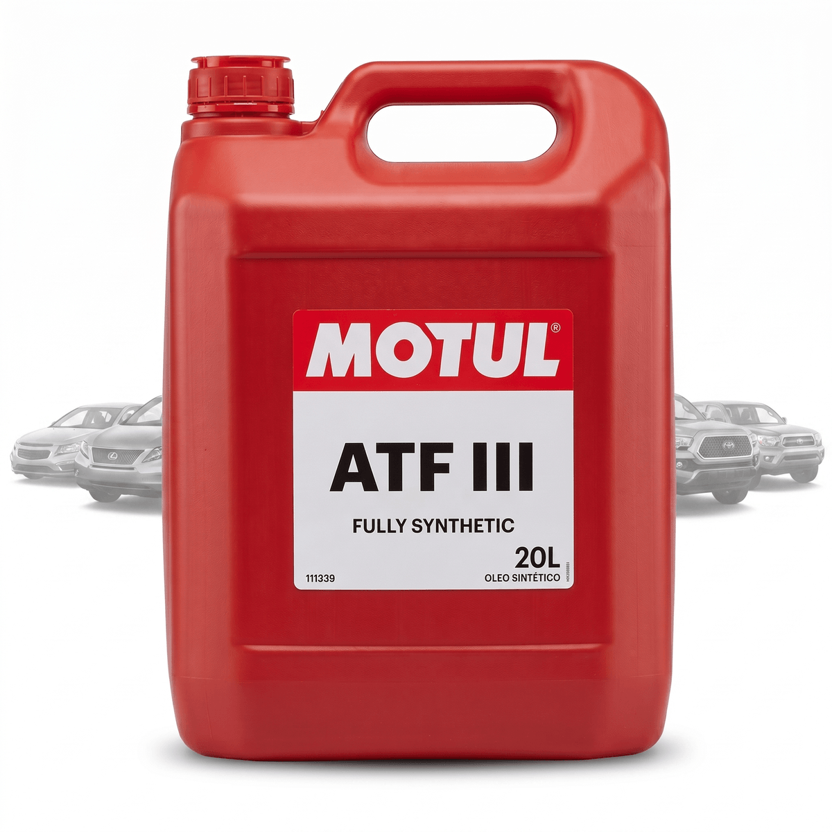 Óleo de Motor MOTUL 111339 20L Sintético ATF III Automoveis
