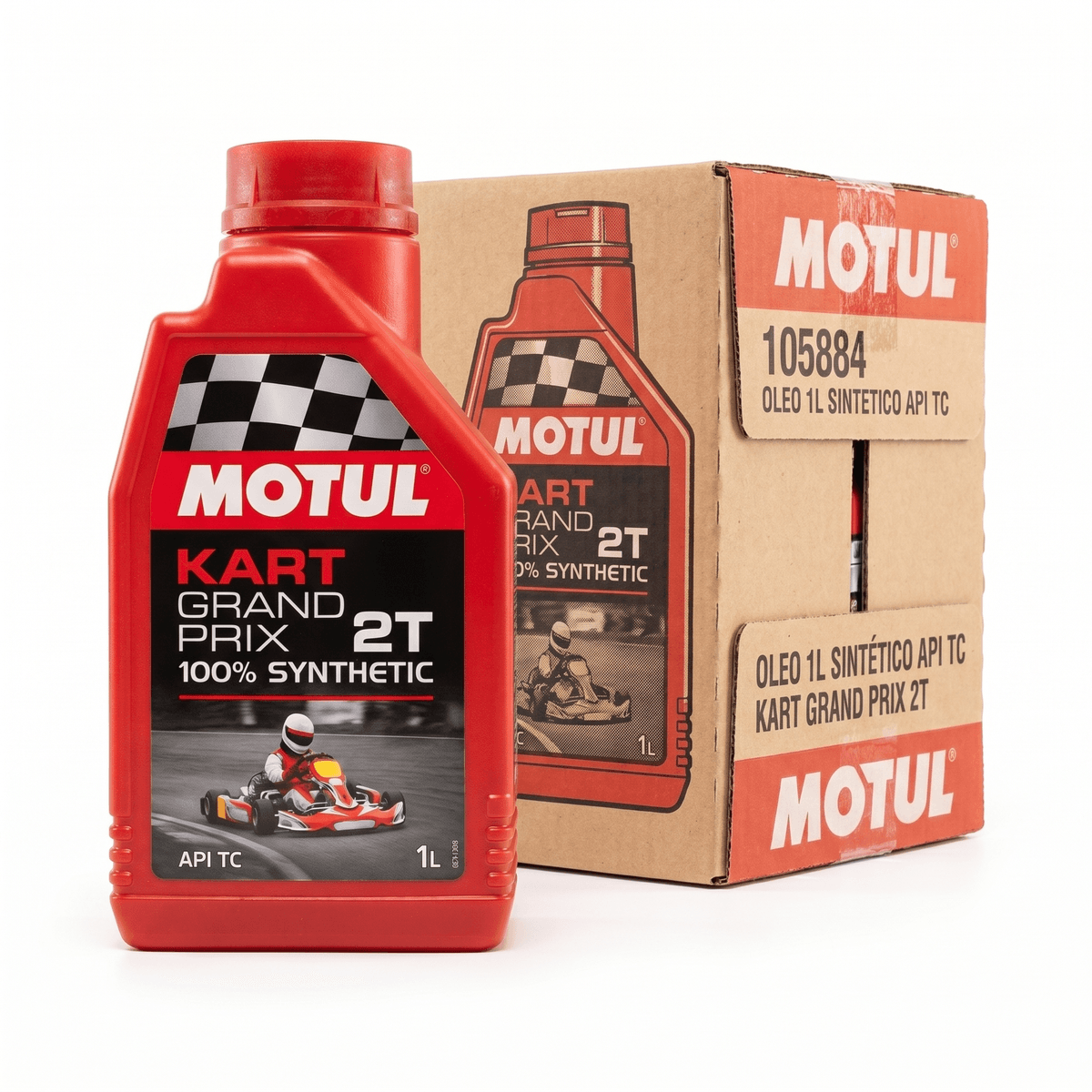 Óleo de Motor MOTUL 105884 Sintético API TC 2T Motos - Hiper Varejo