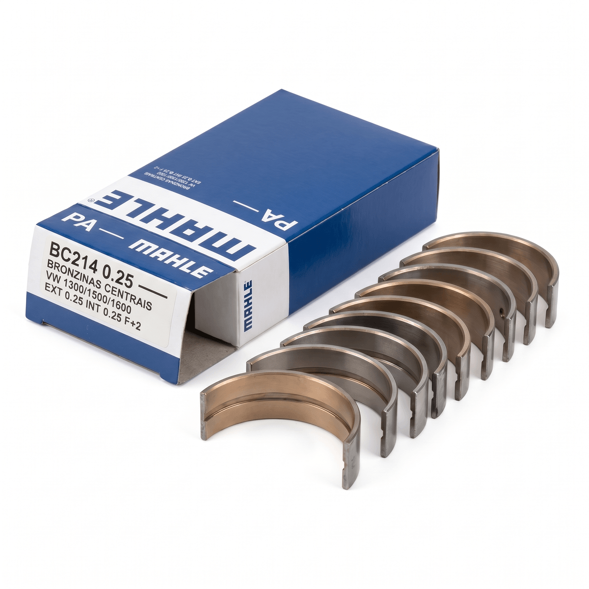 Bronzina de Motor MAHLE BC214 0.25 Central 0.25 Brasilia 73/82