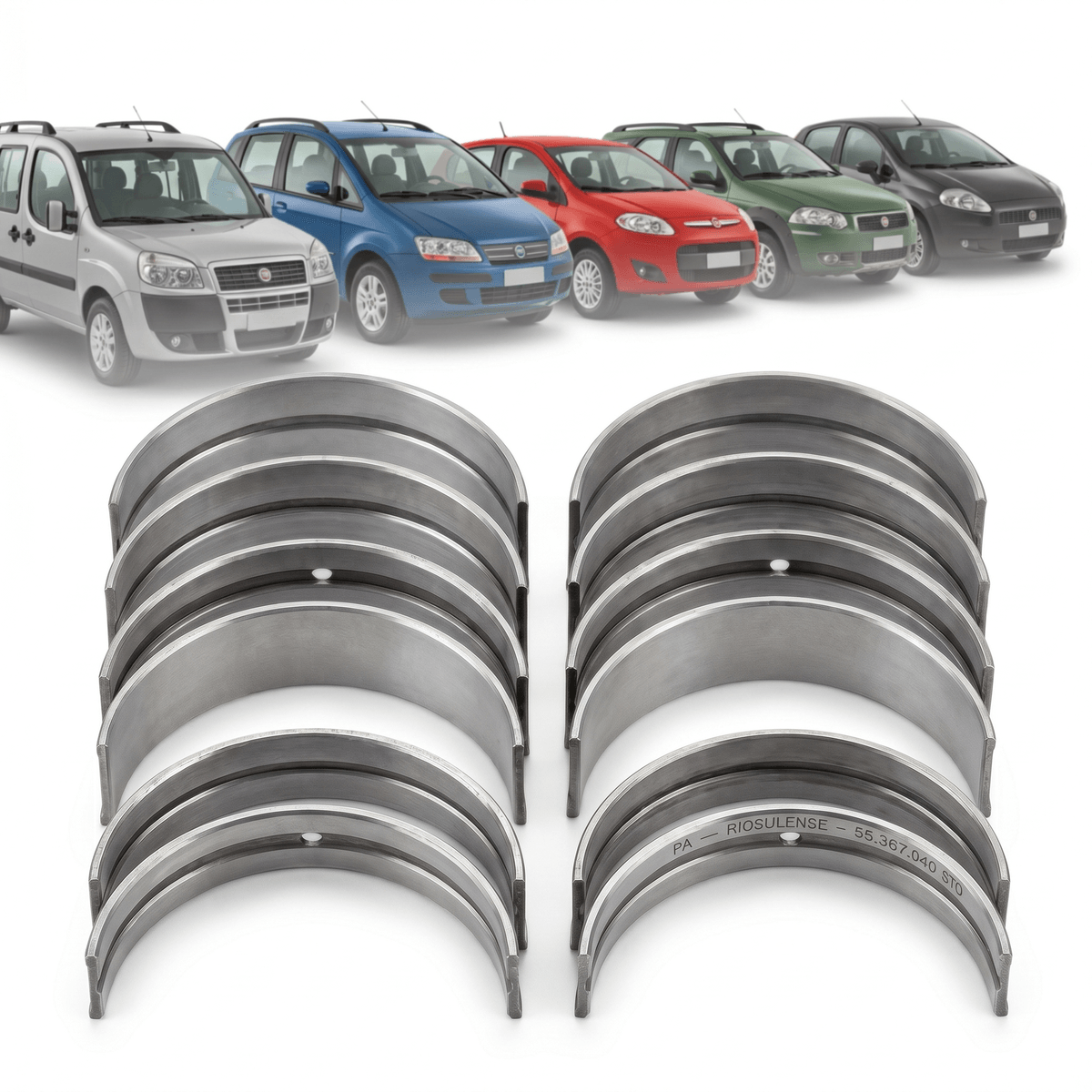 Bronzina de Motor RIOSULENSE 55.367.040 STD Mancal STD Agile 09/15