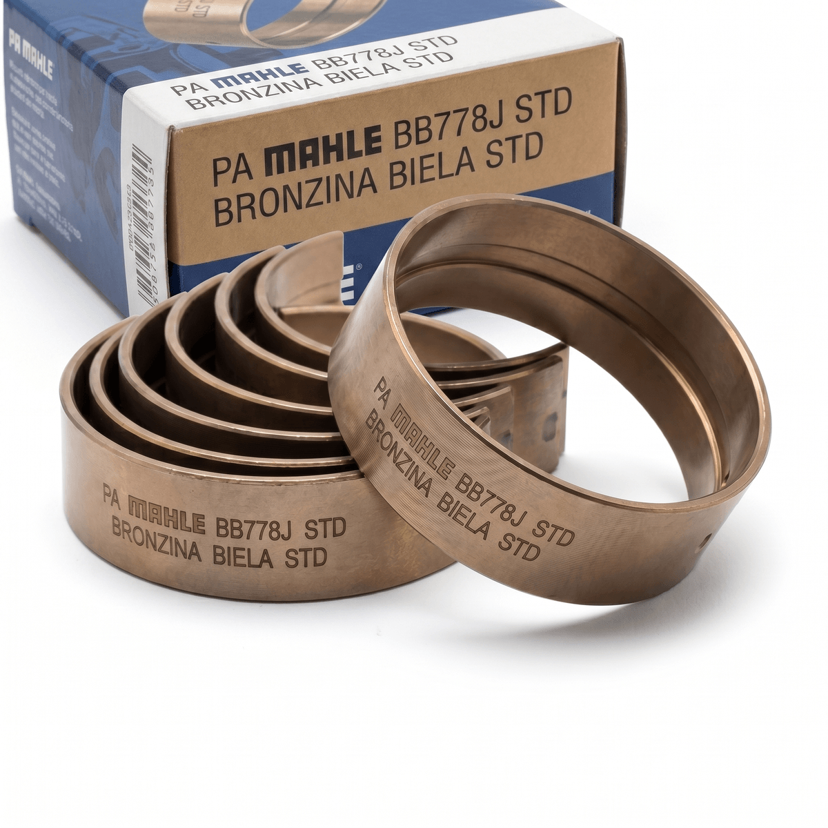 Bronzina de Motor MAHLE BB771J 0.25 Biela 0.25mm Frontier 12/18