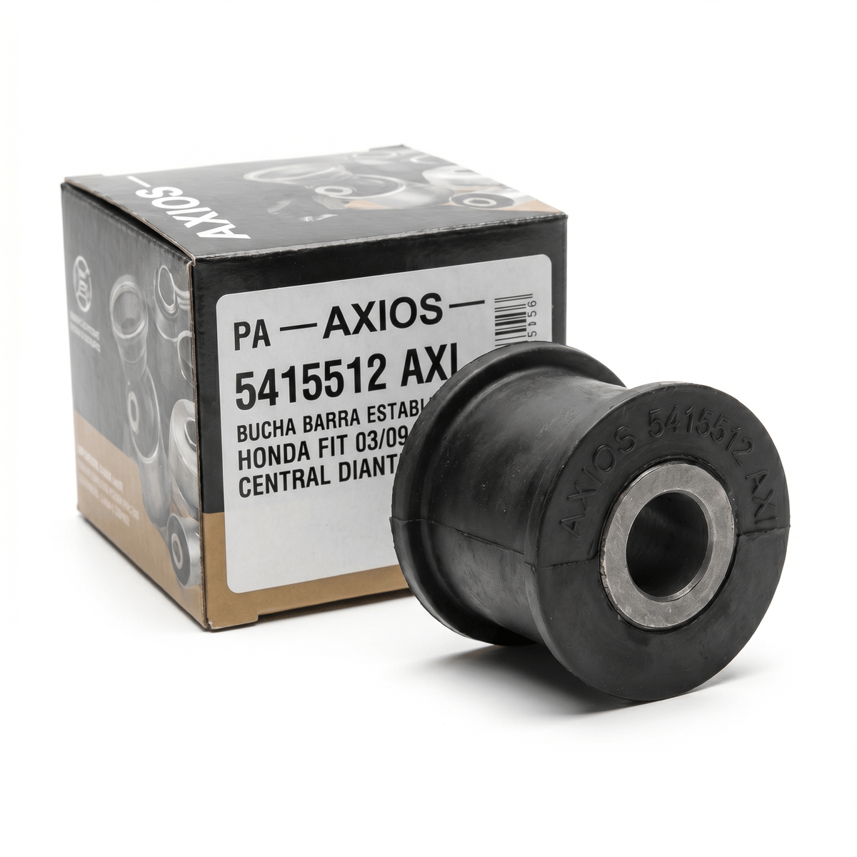 Bucha de Suspensão AXIOS 5415512 AXI Dianteira Central 21mm Fit 03