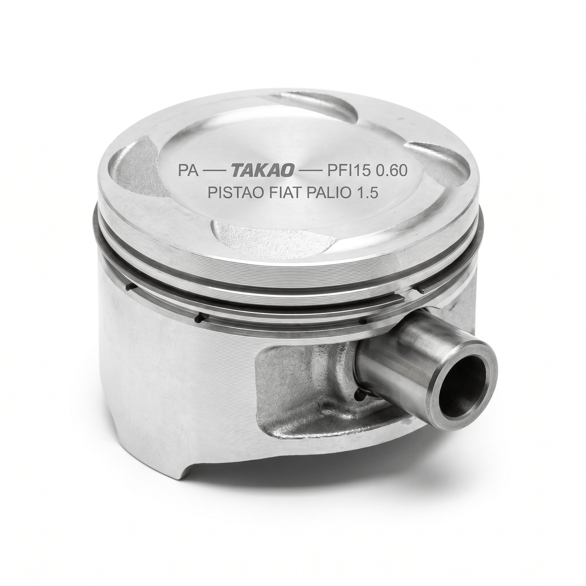 Pistão TAKAO PFI15 0.60 0.60 Pino 22mm Automoveis Fiorino 99/04